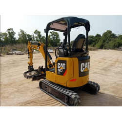 Miniescavatore Caterpillar 301.7 - 18 Quintali -  2200 Ore - Inclusi attacco rapido e 2 benne