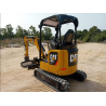 Miniescavatore Caterpillar 301.7 - 18 Quintali -  2200 Ore - Inclusi attacco rapido e 2 benne